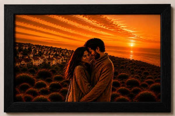 Wooden 1.25 Inch Photo Frame