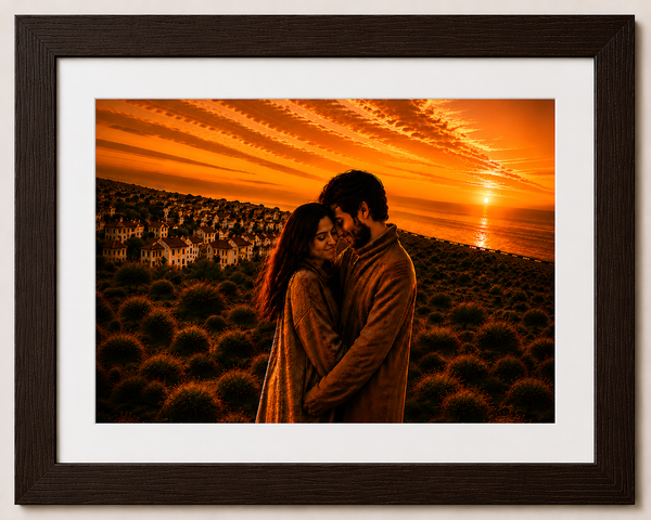 Wooden 1.25 Inch Photo Frame