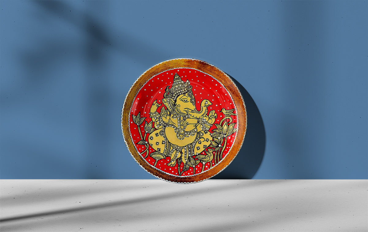 Ganesha Wall Handmade Plate