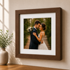 Slim Wooden 2 Inch Photo Frame