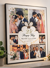 25th Anniversary Silver Jubilee Photo Frame
