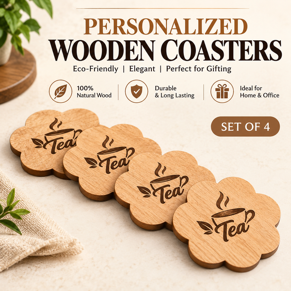 Royal Pure Wood MDF Coaster | Retail and Bulk Orders 3
