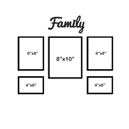 Family Photo Frame With Family