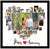 Personalized Love Photo Frame in Heart Shape for Gifting, Anniversary, Birthday, Any Occasion