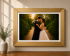 Slim Wooden 2 Inch Photo Frame