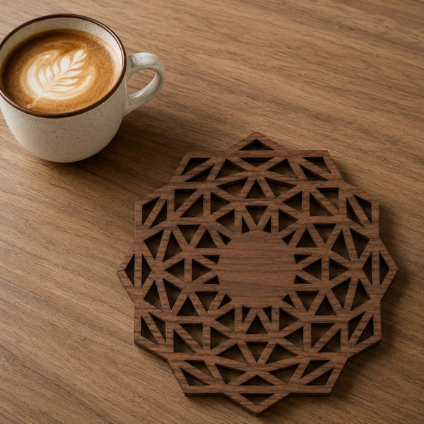 Royal GeoWood MDF Coaster | Retail and Bulk Orders 1