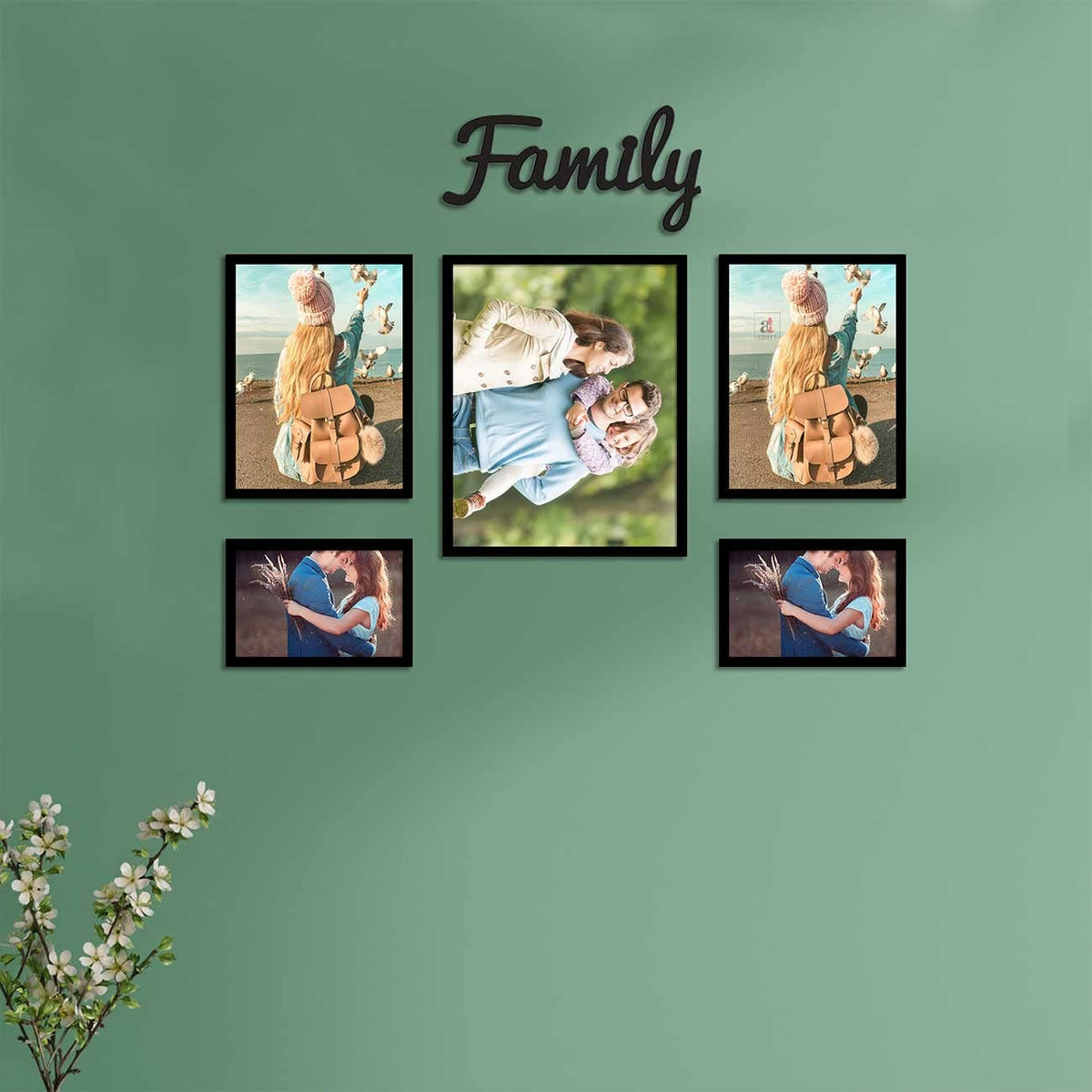 Family Photo Frame With Family