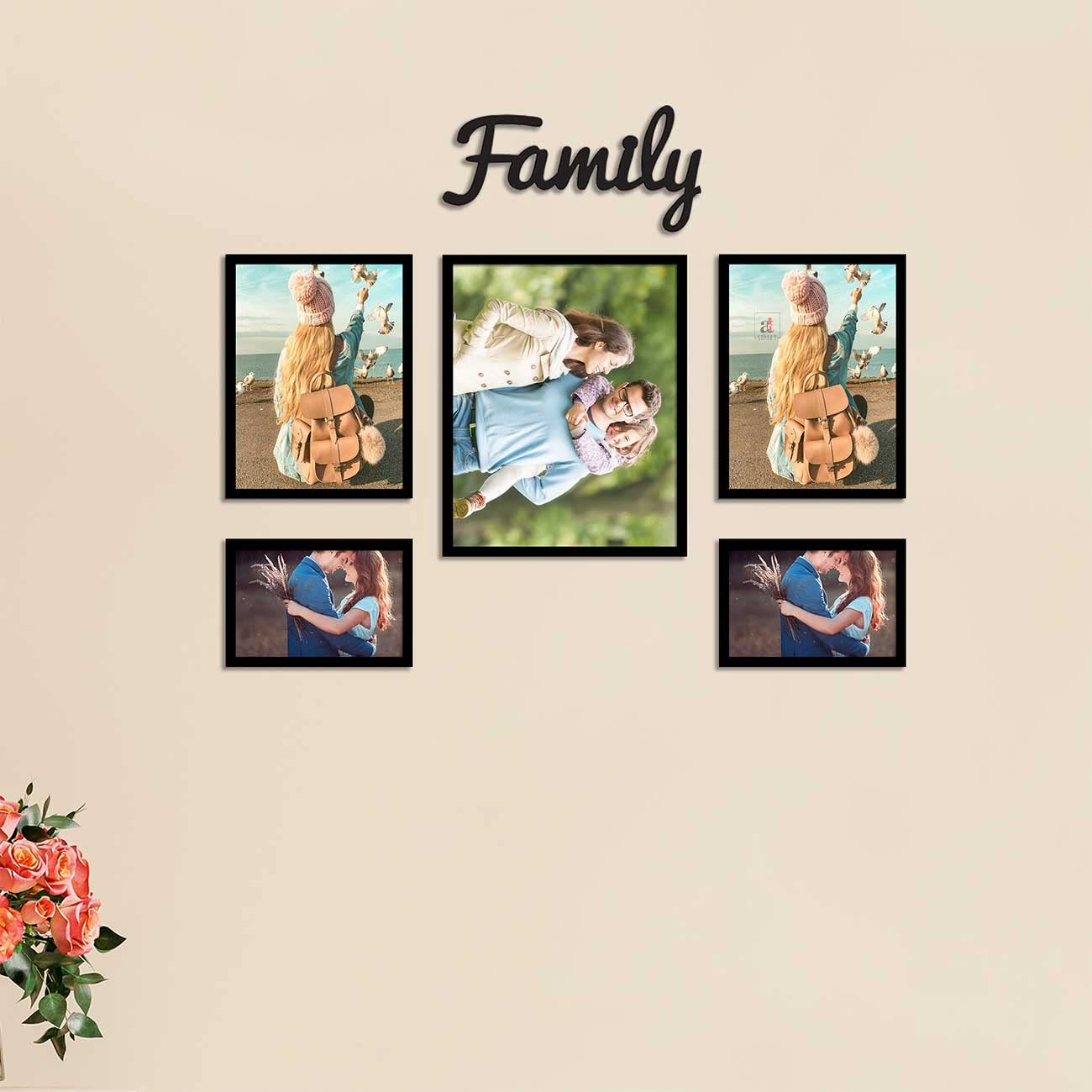 Family Photo Frame With Family
