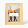 5 by 7 inch Natural Photo Frame