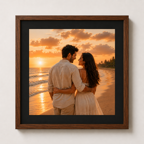 Square photo frame
