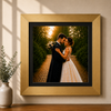 Slim Wooden 2 Inch Photo Frame