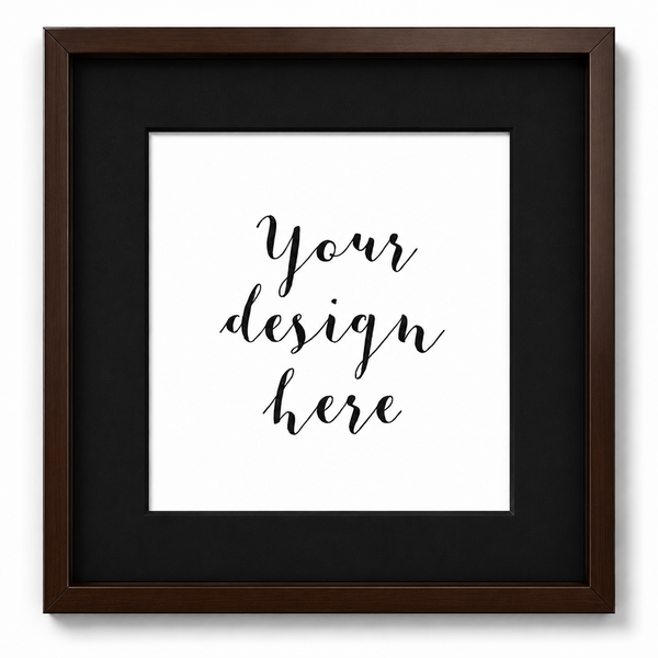 Square photo frame