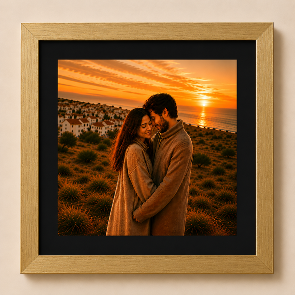 Wooden 1.25 Inch Photo Frame