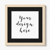 Square photo frame