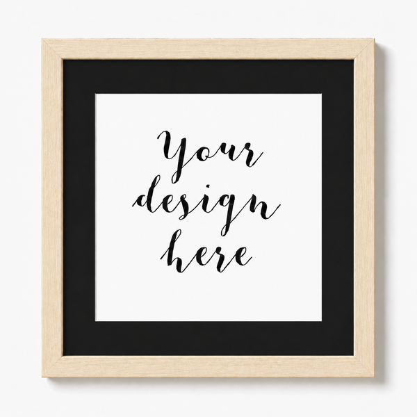 Square photo frame