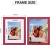 8x10 Picture Frame, Engineered Wood with Shatter Resistant Plexiglass