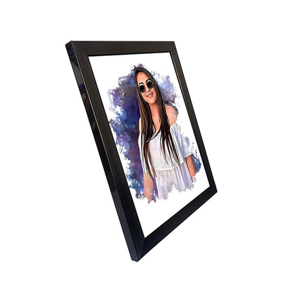 A4 Black Photo Frame  For wall