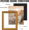 Picture Frame Gold - for Wall Hanging And Tabletop Display