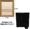 Picture Frame Gold - for Wall Hanging And Tabletop Display