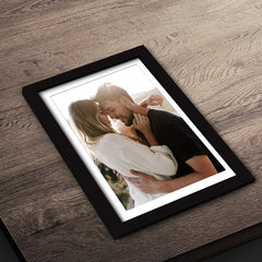 Synthetic Wall Black Photo Frame