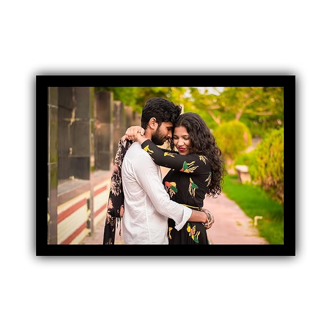 Personalized Wood Customized Couple Love Photo Frame With Your Photo