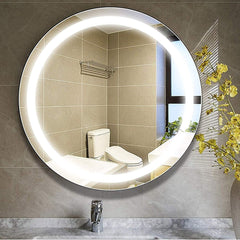 Wall Mounted Round Led Light Mirror