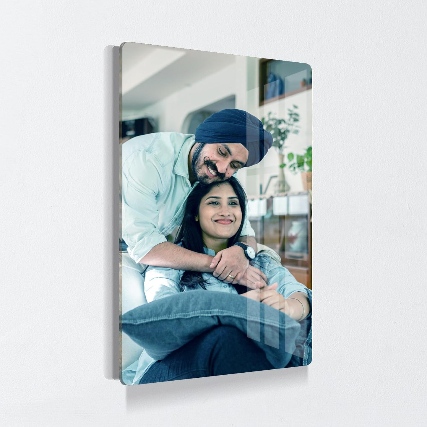 Glass photo frames