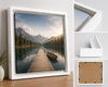 Pure Wood Floating Frame