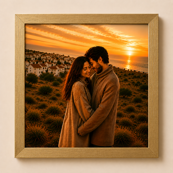Wooden 1.25 Inch Photo Frame