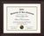 Executive Carved Certificate Display Frame | Premium Wall-Mounted Degree, Diploma & Award Frame with Crystal Clear Acrylic