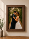 Slim Wooden 2 Inch Photo Frame