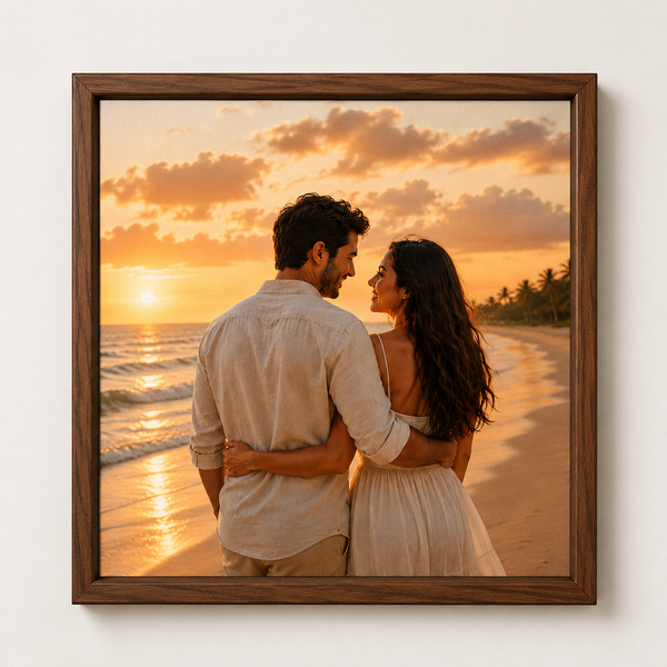 Square photo frame