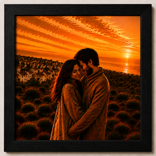 Wooden 1.25 Inch Photo Frame