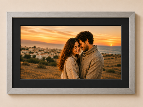 Slim Wooden 0.5 Inch Photo Frame