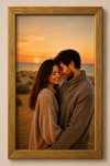 Slim Wooden 0.5 Inch Photo Frame