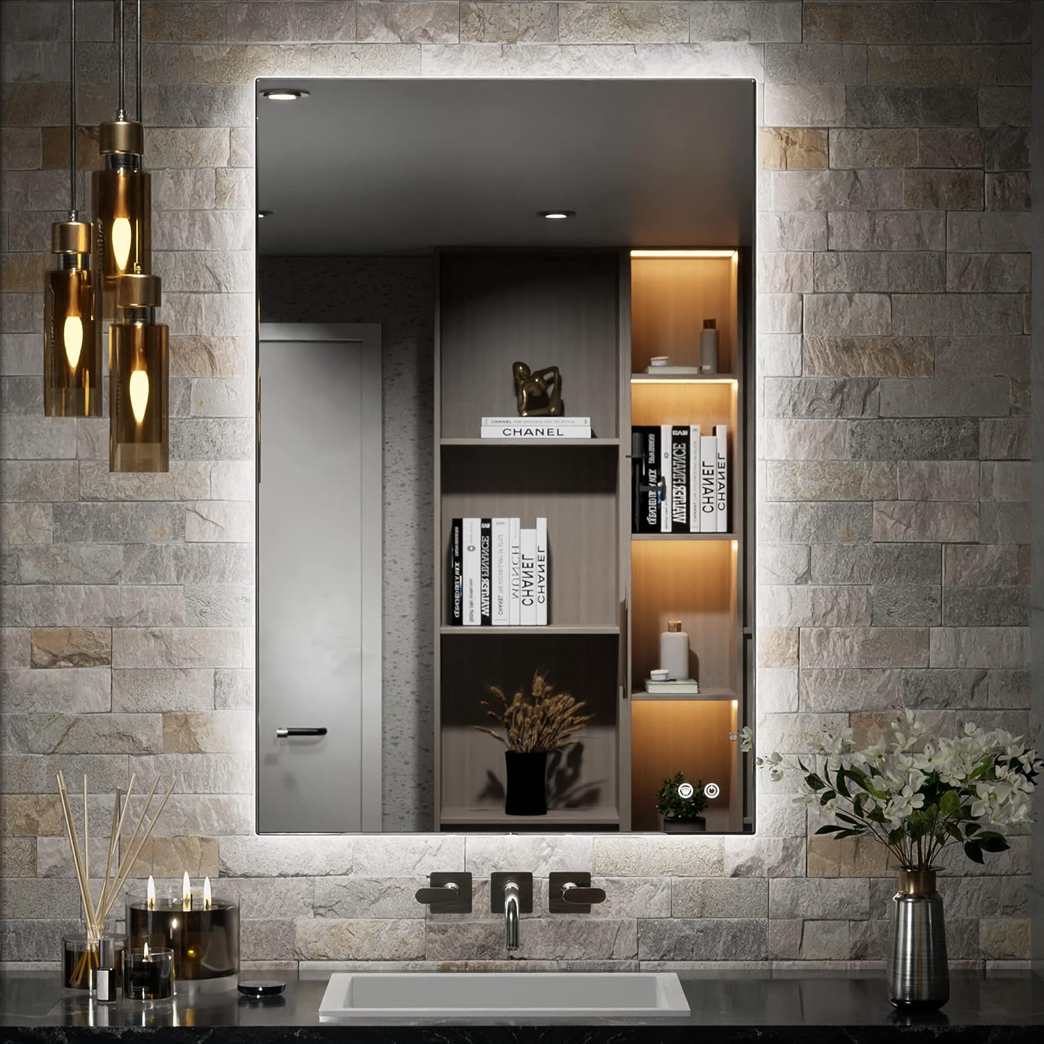 Backlit Mirror Led Panel LED Backlit Mirror – onlineframing