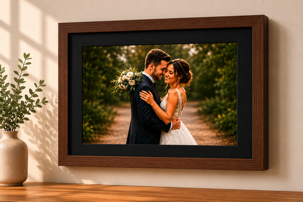 Slim Wooden 2 Inch Photo Frame