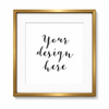 Square photo frame