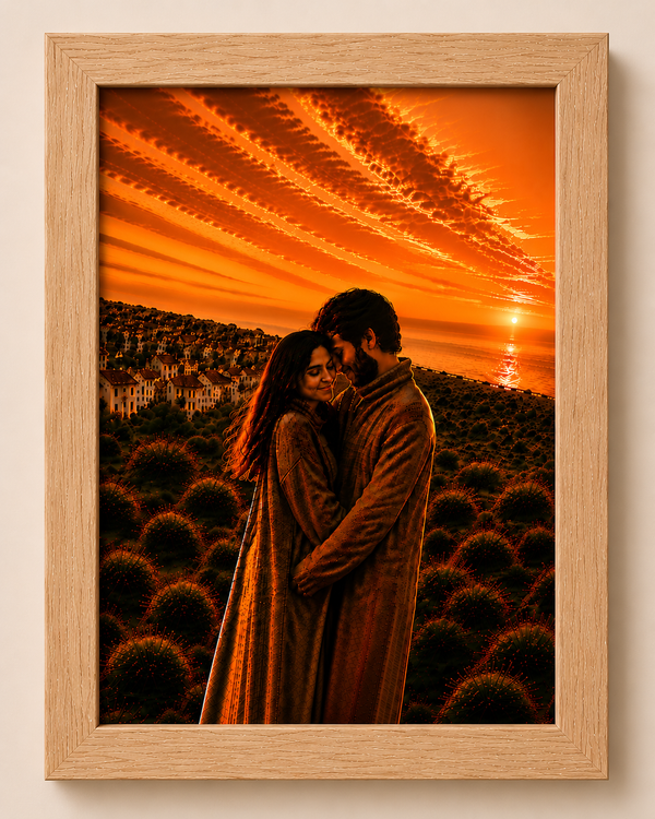 Wooden 1.25 Inch Photo Frame
