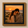 Slim Wooden 0.5 Inch Photo Frame