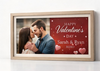 Romantic Valentine Picture Frame for Couples
