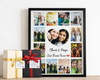 Birthday Photo Frame for Best Friend – Personalized Friendship Collage Frame