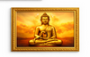 Golden Buddha Meditation Wall Art Frame for Peaceful Home Decor