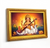 Premium Golden Framed Goddess Saraswati Wall Art for Home Decor
