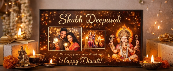 Diwali Photo Frame