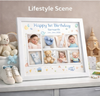 Personalized 1st Birthday Photo Frame – Baby First Year Collage Frame