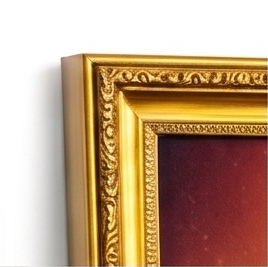 Premium Golden Framed Goddess Saraswati Wall Art for Home Decor