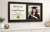 Graduation Photo Frame with Certificate & Photo