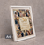 50th Golden Wedding Anniversary Photo Frame – Personalized Couple Photo Collage Frame