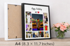 Personalized Happy Birthday Photo Collage Frame
